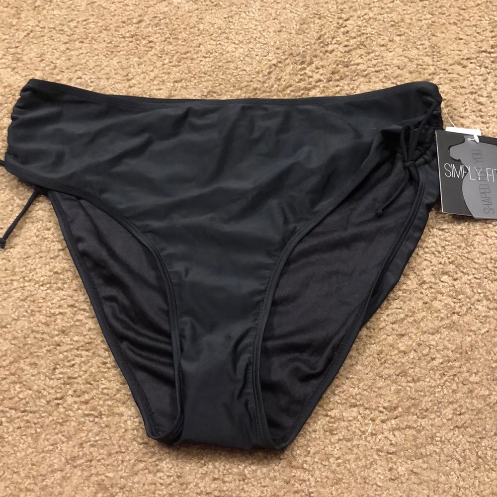 Simply Fit Swim Bottoms NWT